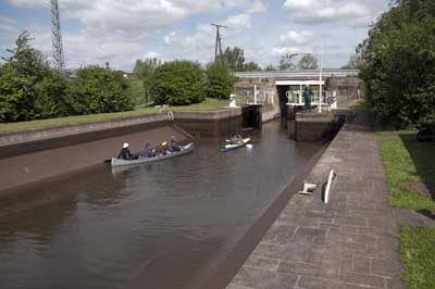 Unstrutschleuse in Laucha Unstrutschleuse
