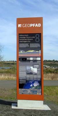 Informationstafel Stele 8 Stele 8